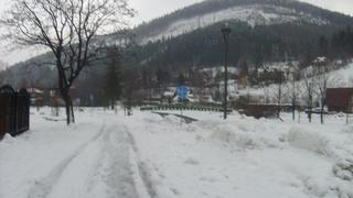 zimowe widoki w Szczyrku