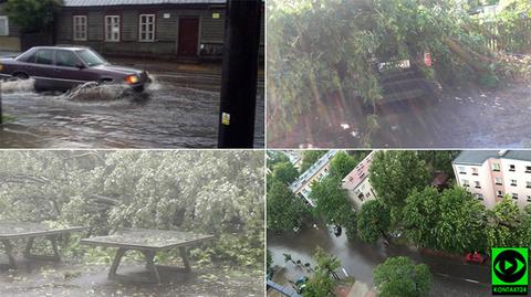 Bilans weekendowych nawałnic