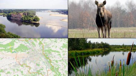 Fragment Turystycznej Obwodnicy Warszawy