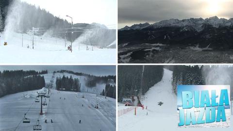 Warunki narciarskie w Zakopanem 21 grudnia (TVN24)
