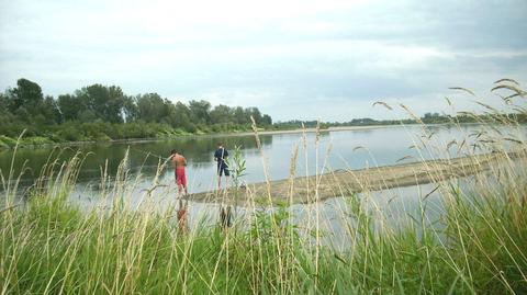 Niski stan wód w polskich rzekach 