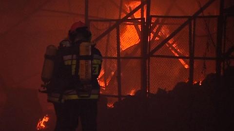 Dom emu ocalony od pożaru (TVN24)