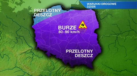 Prognoza pogody dla kierowców na dzień 23.05