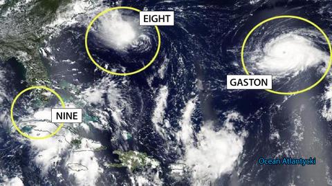 Cyklony tropikalne na Atlantyku i Pacyfiku