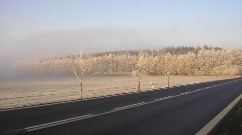 Warunki drogowe w poniedziałek