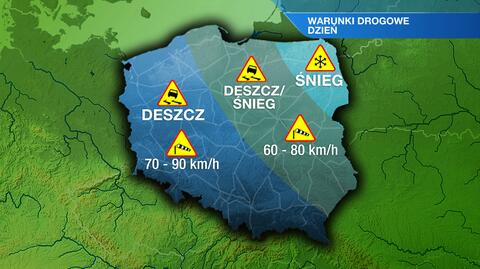 Warunki na drogach w niedzielę 16.03 