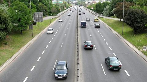 Warunki drogowe na dzień