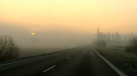 Bajkowa mgła nad Trzebnicą (M.Walczak/TVN24 Wrocław)