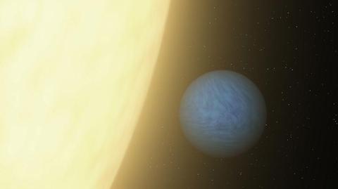 Spitzer podpatrzył światło superziemi (NASA)