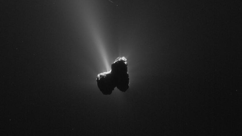 Trajektoria lotu sondy Rosetta wokół komety 67P/Churyumov-Gerasimenko