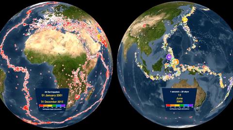 15 lat trzęsień ziemi