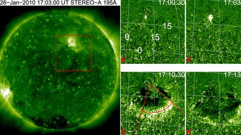 Sondy STEREO A i STEREO B monitorują wyrzuty koronalne na Słońcu