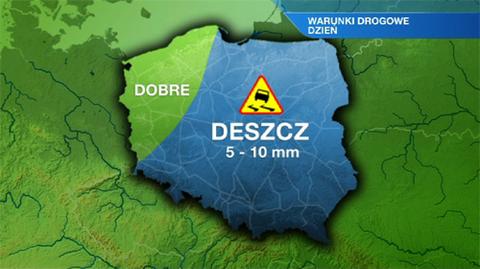 Prognoza pogody TVN Meteo dla kierowców, 16.04