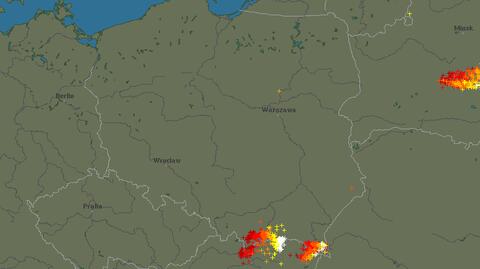 Synoptyk TVN Meteo, Wojciech Raczyński o burzach w środę (TVN24)