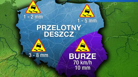 Warunki drogowe w czwartek 10.04