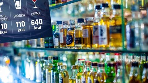 Alkohole bez etykiety na temat kaloryczności