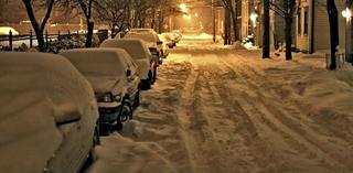 Poranek przywitał północne rejony polski sporą pokrywą śniegu,sypie nadal i warunki na drogach są fatalne-Uwaga kierowcy drogi nieprzejezdne!