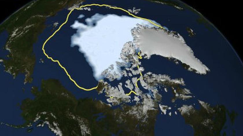 Sierpniowe burze topią Arktykę / NASA
