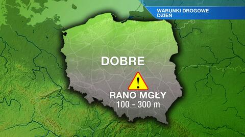 Warunki drogowe w piątek