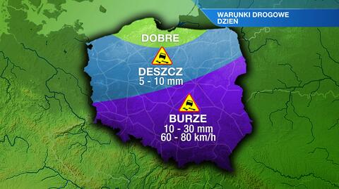 Warunki drogowe w środę 28.05