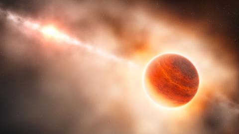 Po raz pierwszy zaobserwowali formującą się planetę (ESO/L. Calçada)
