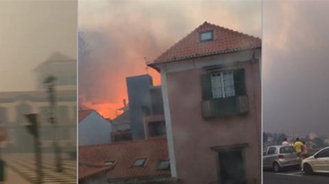 Pożar na Maderze