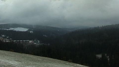 W Tatrach spadł śnieg (TVN24)