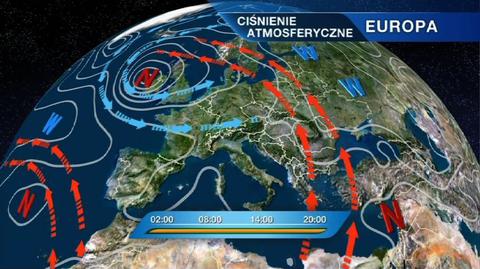 W środę nad Polską front atmosferyczny (TVN24)