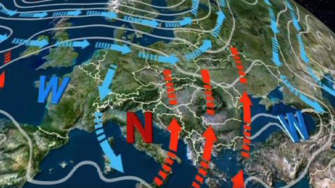 Prognoza pogody na najbliższe dni (TVN24)