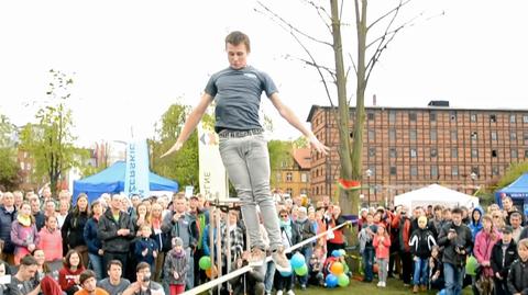 Slackline - sztuka równowagi i opanowania