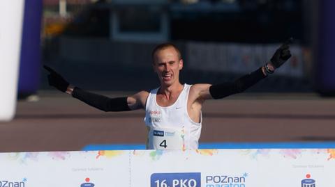 Emil Dobrowolski zwycięzcą 16. PKO Maratonu Poznańskiego