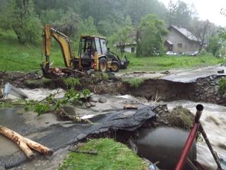 Koparkowy od samego rana pracuje.