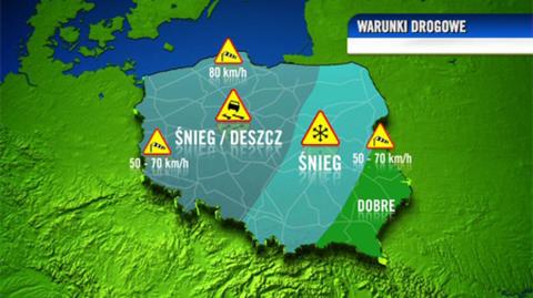 Prognoza pogody dla kierowców na dzień 21.02