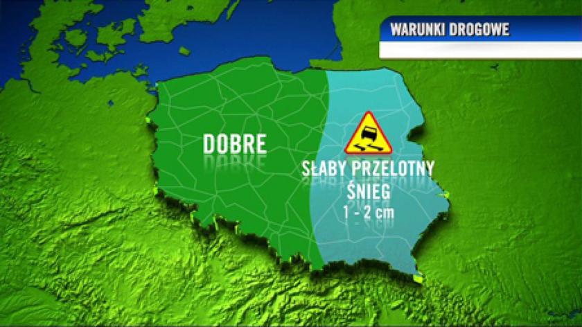 Prognoza pogody TVN Meteo dla kierowców, 18.01
