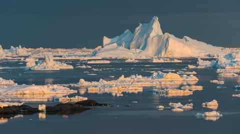 Zdjęcia wykonane przez naukowców z projektu Icebridge