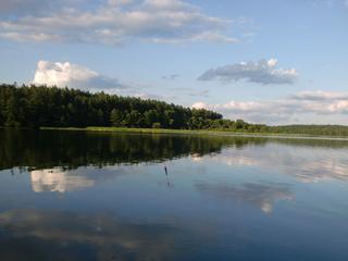 Mazury. Jezioro Mokre. Strefa ciszy)