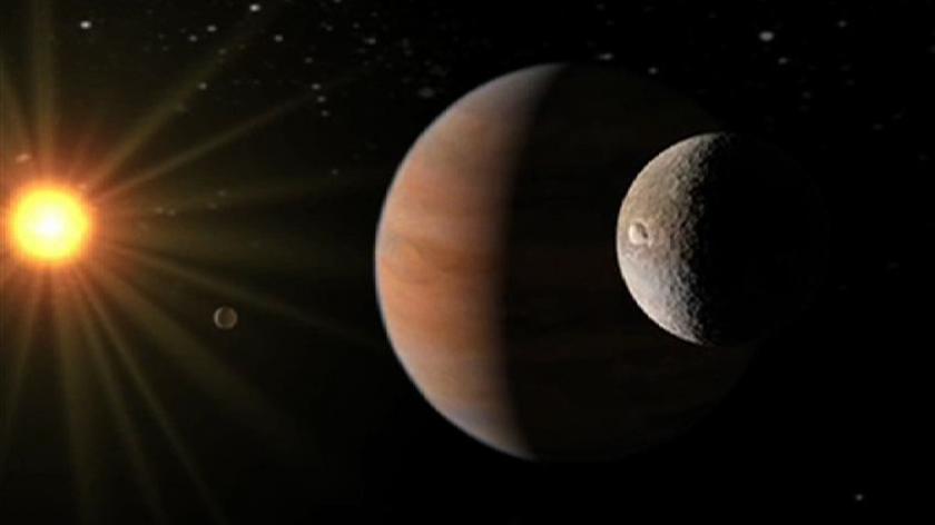Animacja Jowisza i jego naturalnego satelity (nasa.gov)