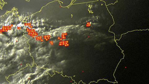 Strefa burz pokrywa coraz większą część Polski