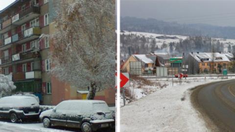 Śnieg na zdjęciach Reporterów 24 (TVN24)