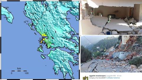 Trzęsienie ziemi na greckiej Leukadzie