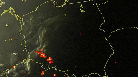 Popołudniowe burze w Polsce