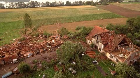 Bilans zniszczeń po poniedziałkowych nawałnicach