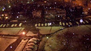 Opady śniegu 
Bydgoszcz
25.12.2014
ok.19 h .