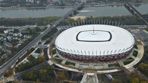 Stadion Narodowy w Warszawie (TVN24)