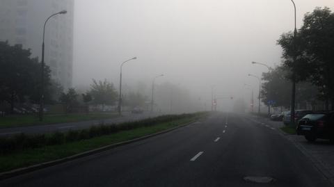 Czwartkowy poranek w wielu regionach okazał się mglisty 