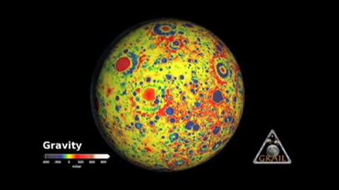 Wycieczka po polu grawitacyjnym Księżyca (NASA)