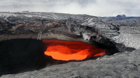 Erupcja hawajskiego wulkanu Kilauea