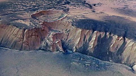 Wizualizacja warunków na Marsie sprzed 4 miliardów lat