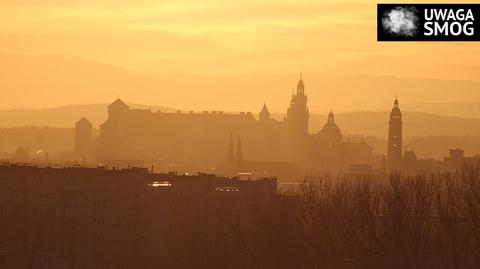 Smog wisi nad Krakowem