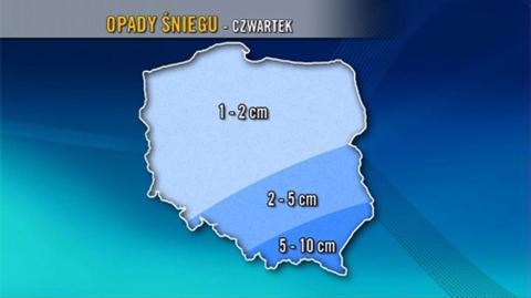 Śnieg w czwartek